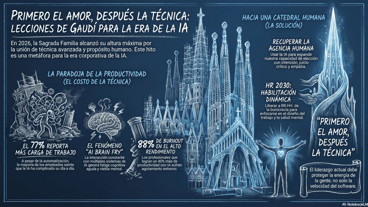 Primero el amor, después la técnica: la velocidad de la IA frente al impacto de lo humano